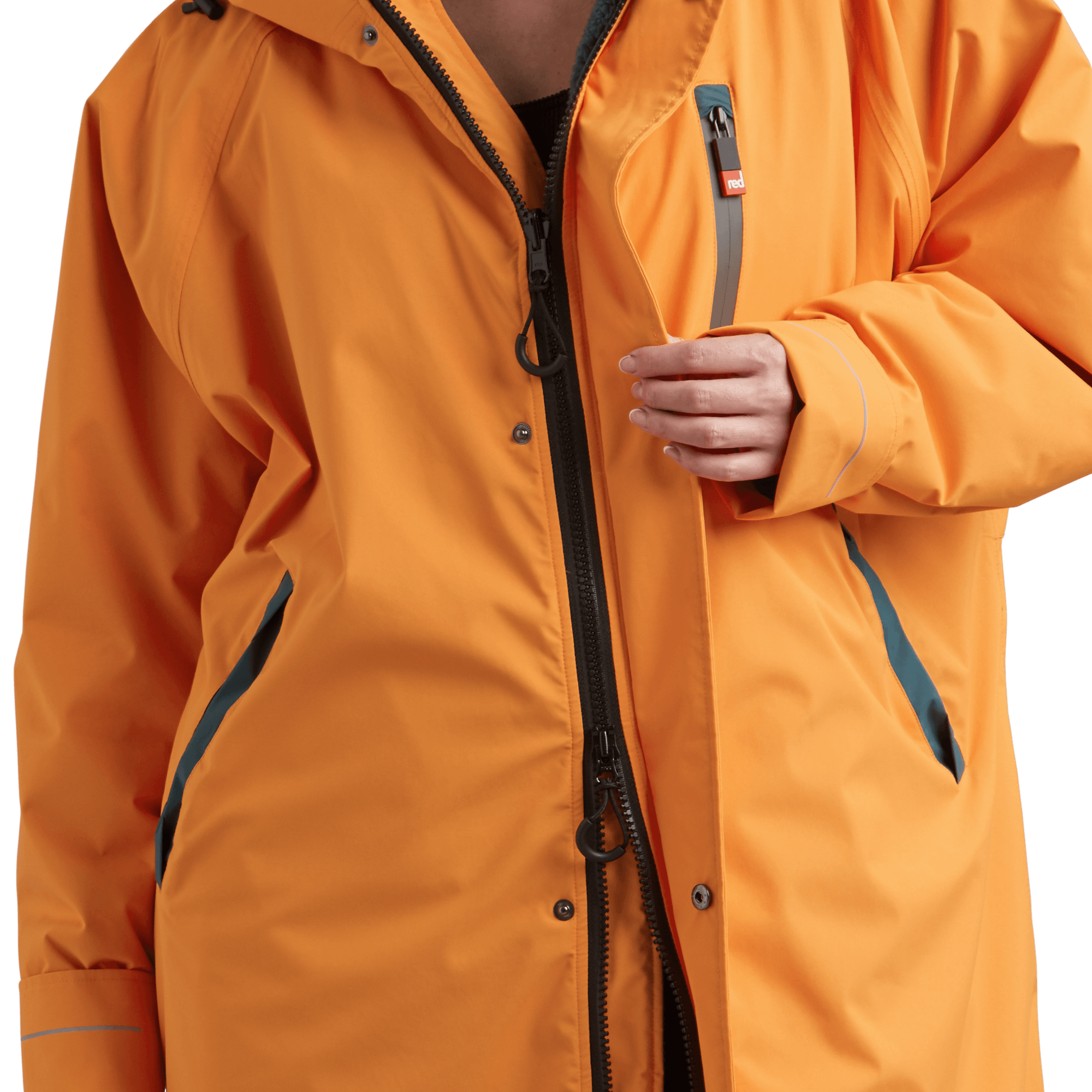 Women's Long Sleeve Waterproof Dry Changing Robe Alter Evo - Bitter Orange