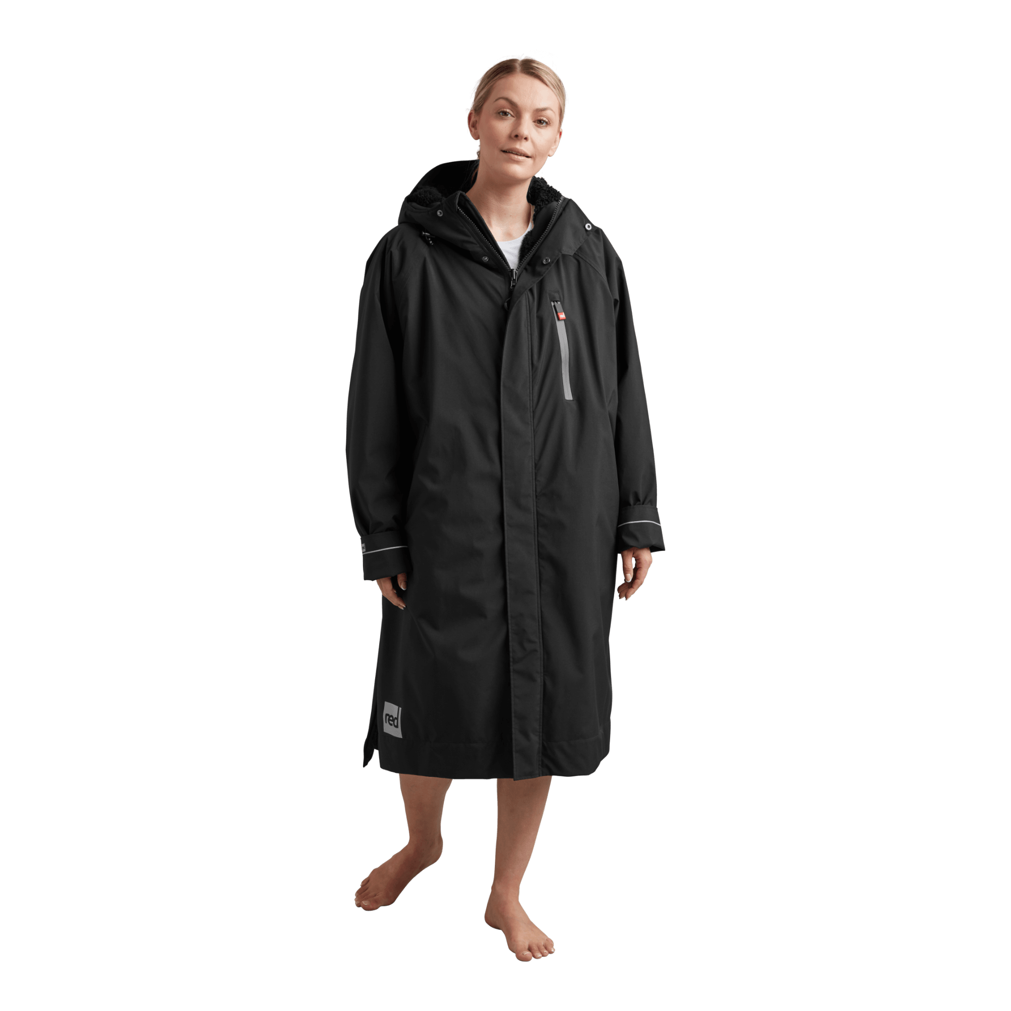 Women's Long Sleeve Dry Waterproof Changing Robe Alter Evo Pro-Black ...