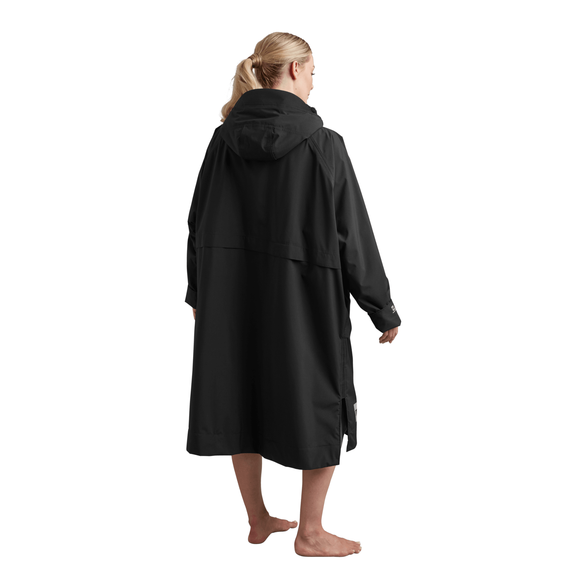 Women's Long Sleeve Waterproof Dry Changing Robe Alter Evo - Stealth Black