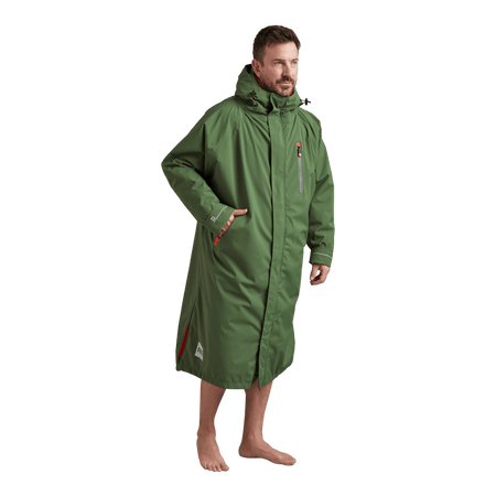 Long Sleeve Dry Waterproof Changing Robe Alter EVO Forest Green