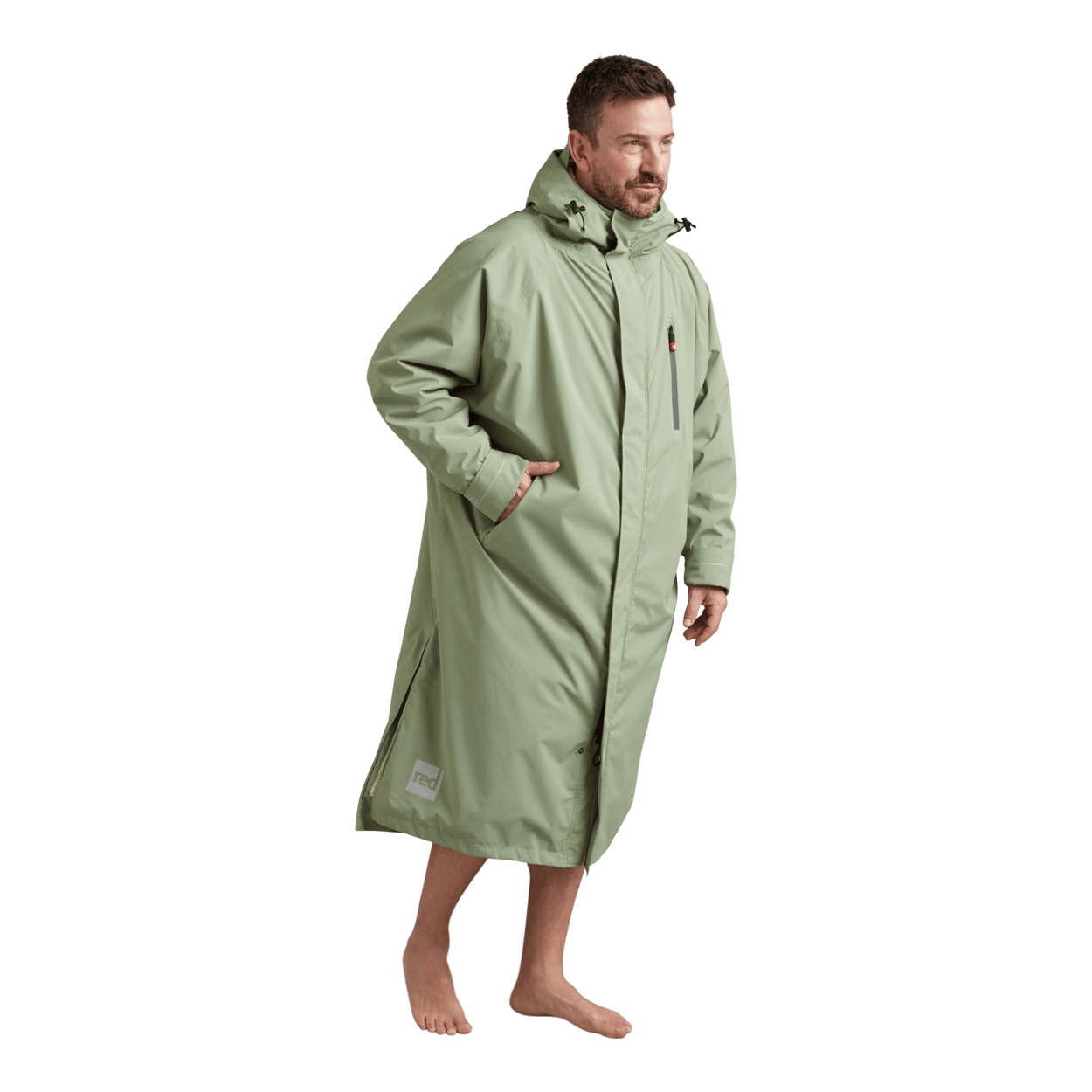 Men's Long Sleeve Dry Waterproof Changing Robe Alter Evo Pro-Sage Men's Long Sleeve Dry Waterproof Changing Robe Alter Evo Pro-Sage