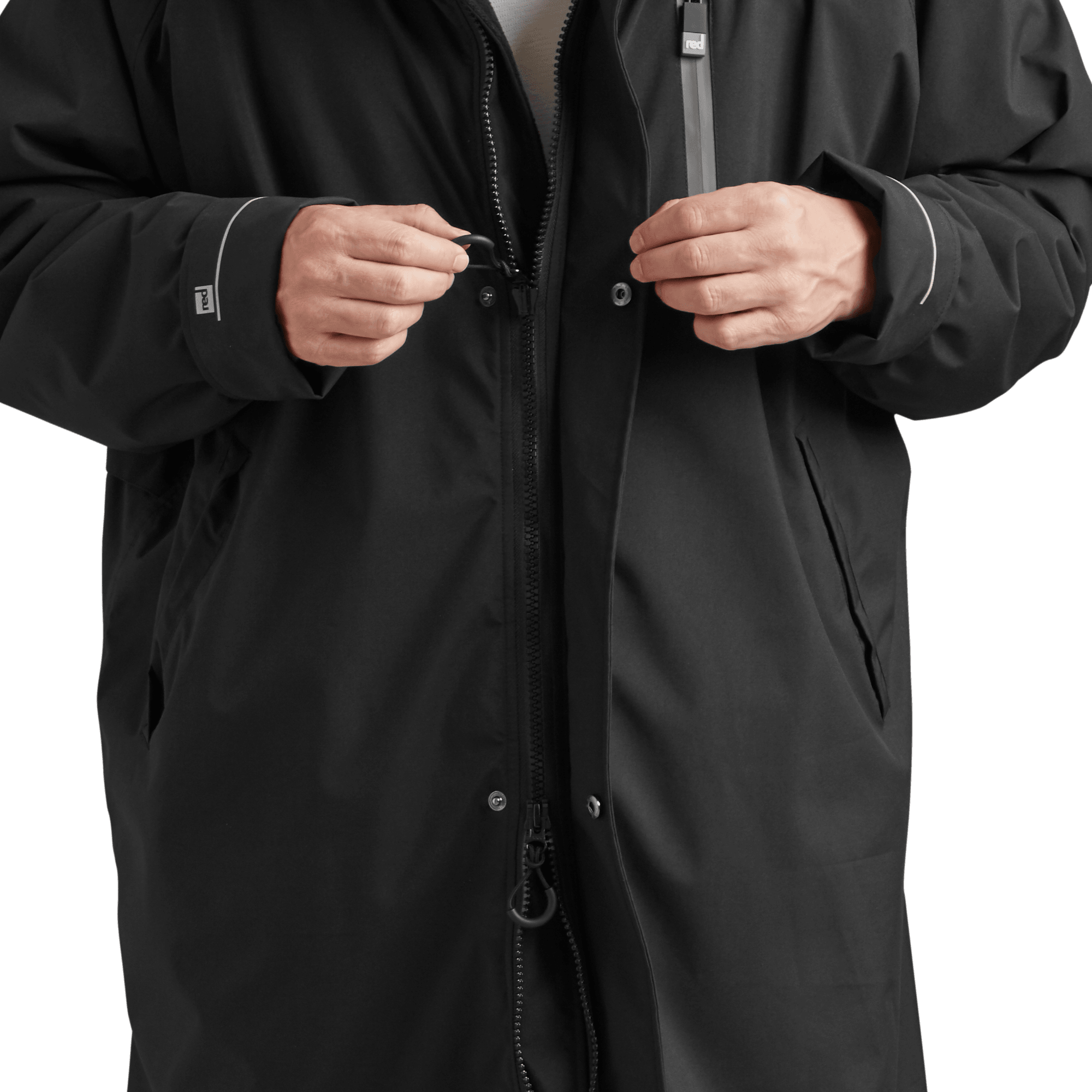 Men's Long Sleeve Waterproof Dry Changing Robe Alter Evo - Stealth Black