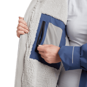 Women's Long Sleeve Dry Waterproof Changing Robe Alter Evo Pro-Navy ...