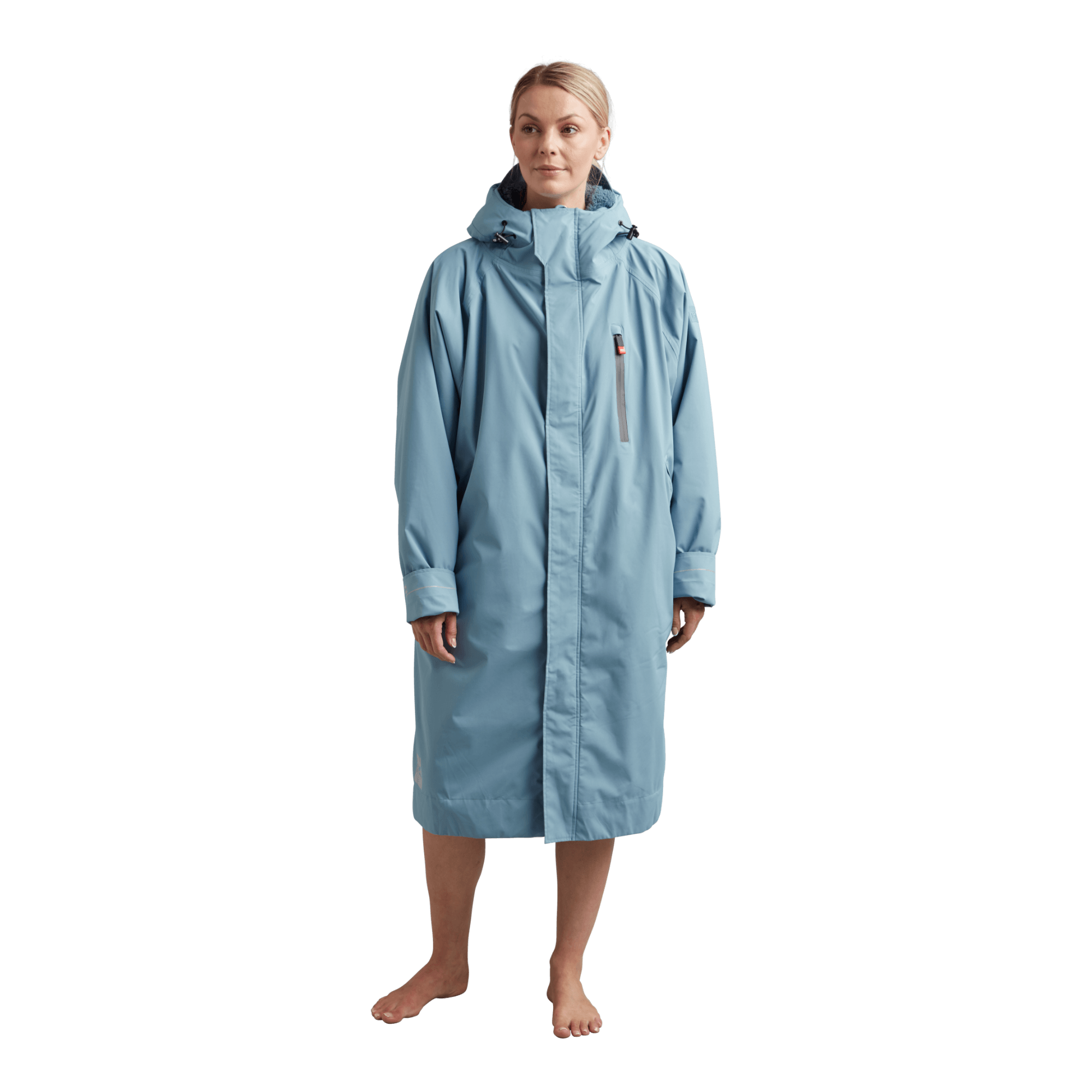Women's Long Sleeve Dry Waterproof Changing Robe Alter Evo Pro-Blue ...