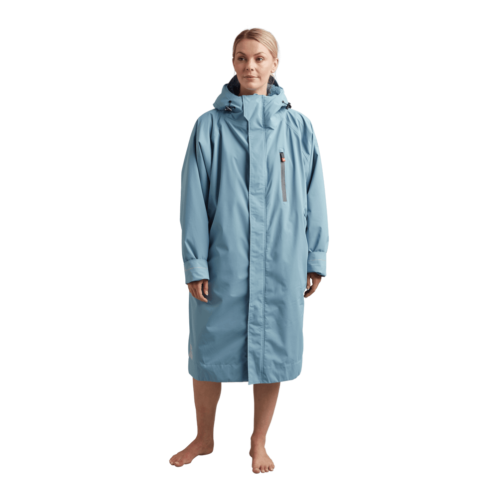 Women's Long Sleeve Dry Waterproof Changing Robe Alter EVO - Alpine Blue