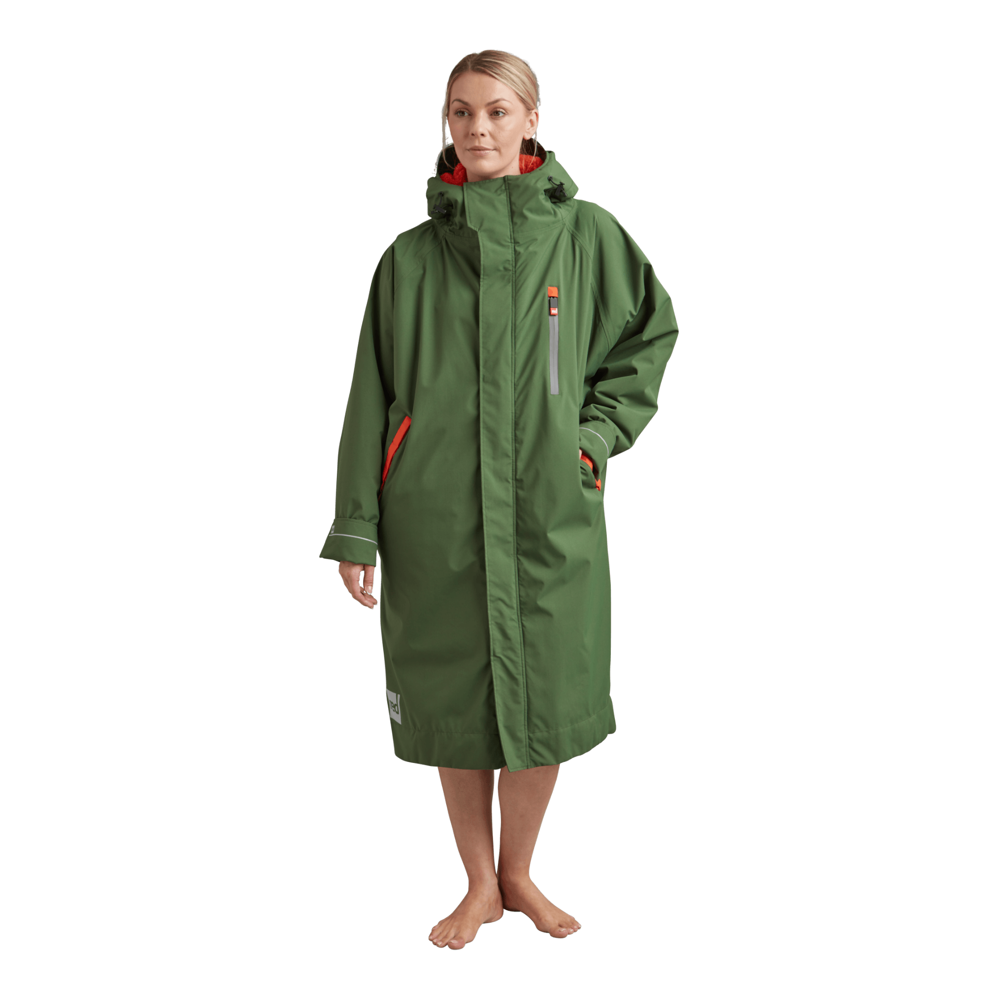 Women's Long Sleeve Dry Waterproof Changing Robe Alter Evo Pro-Green ...