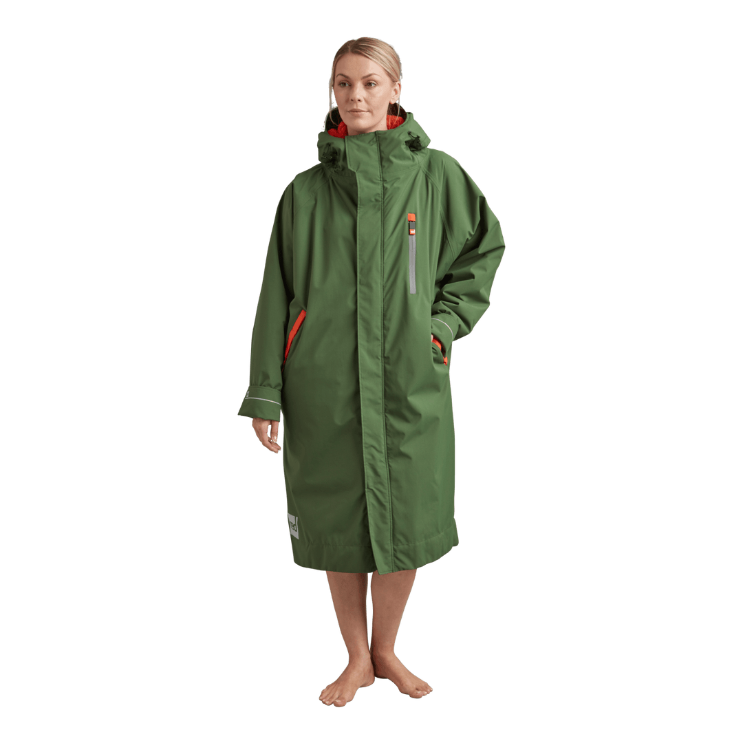 Efficient Robe Red Equipment Women's Long-Sleeve Waterproof Changing Robes – Red ...