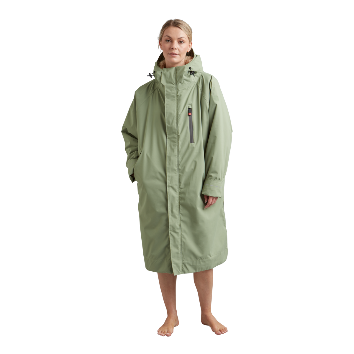 Women's Long Sleeve Dry Waterproof Changing Robe Alter Evo-Sage Green ...
