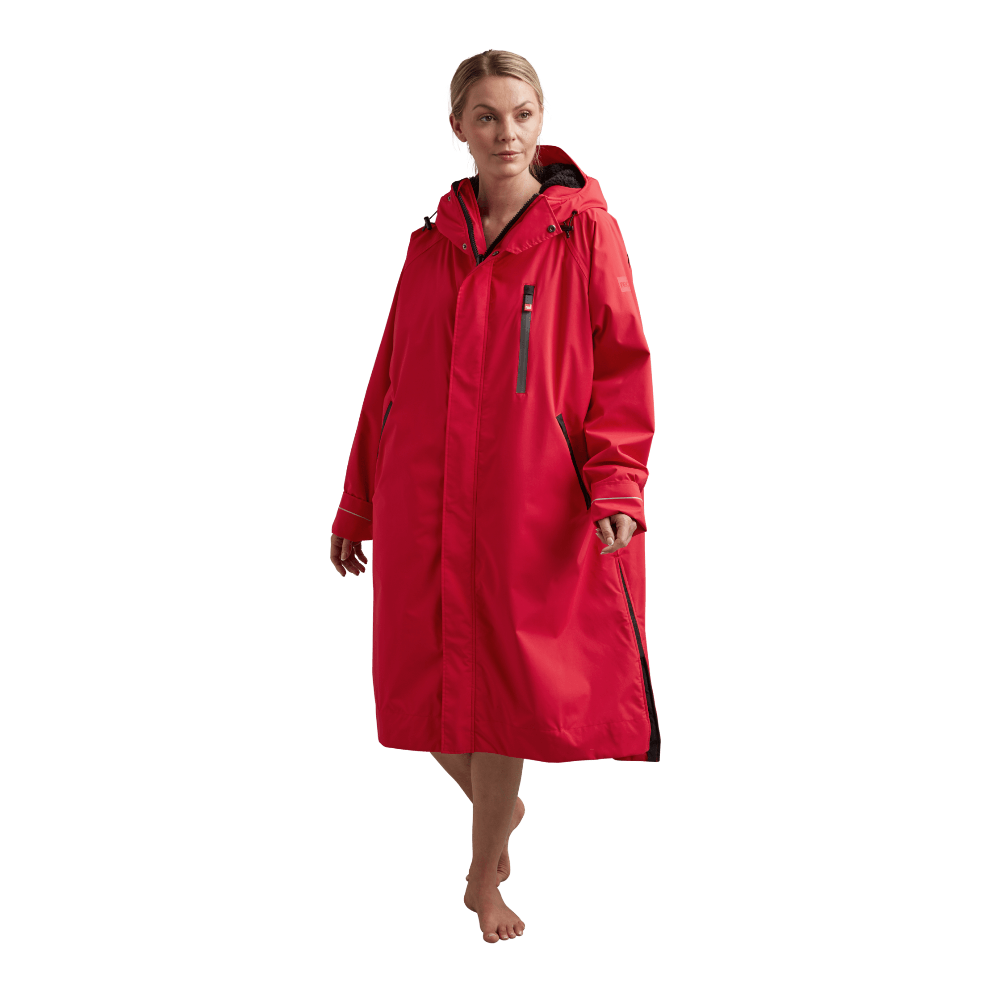 Women's Long Sleeve Waterproof Dry Changing Robe Alter Evo Pro-Red ...