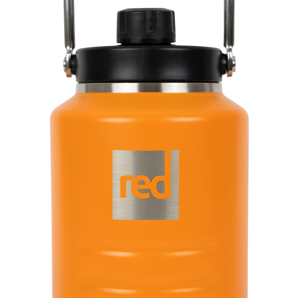 Insulated Stainless Steel Canteen Bottle 2L - Bitter Orange