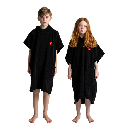 Towelling Poncho Changing Robe Stealth