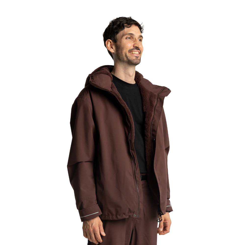 Men's EVO Pro Waterproof Insulated Jacket - Deep Chestnut