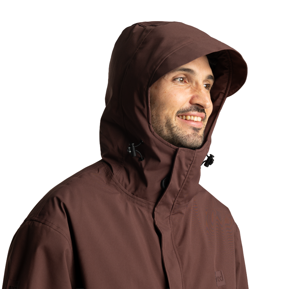 Men's EVO Pro Waterproof Insulated Jacket - Deep Chestnut