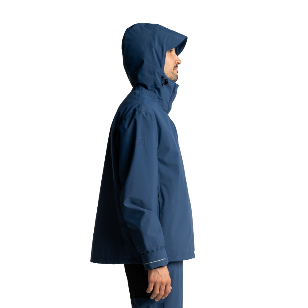 Men's EVO Pro Waterproof Insulated Half Zip Jacket - Admiral Blue