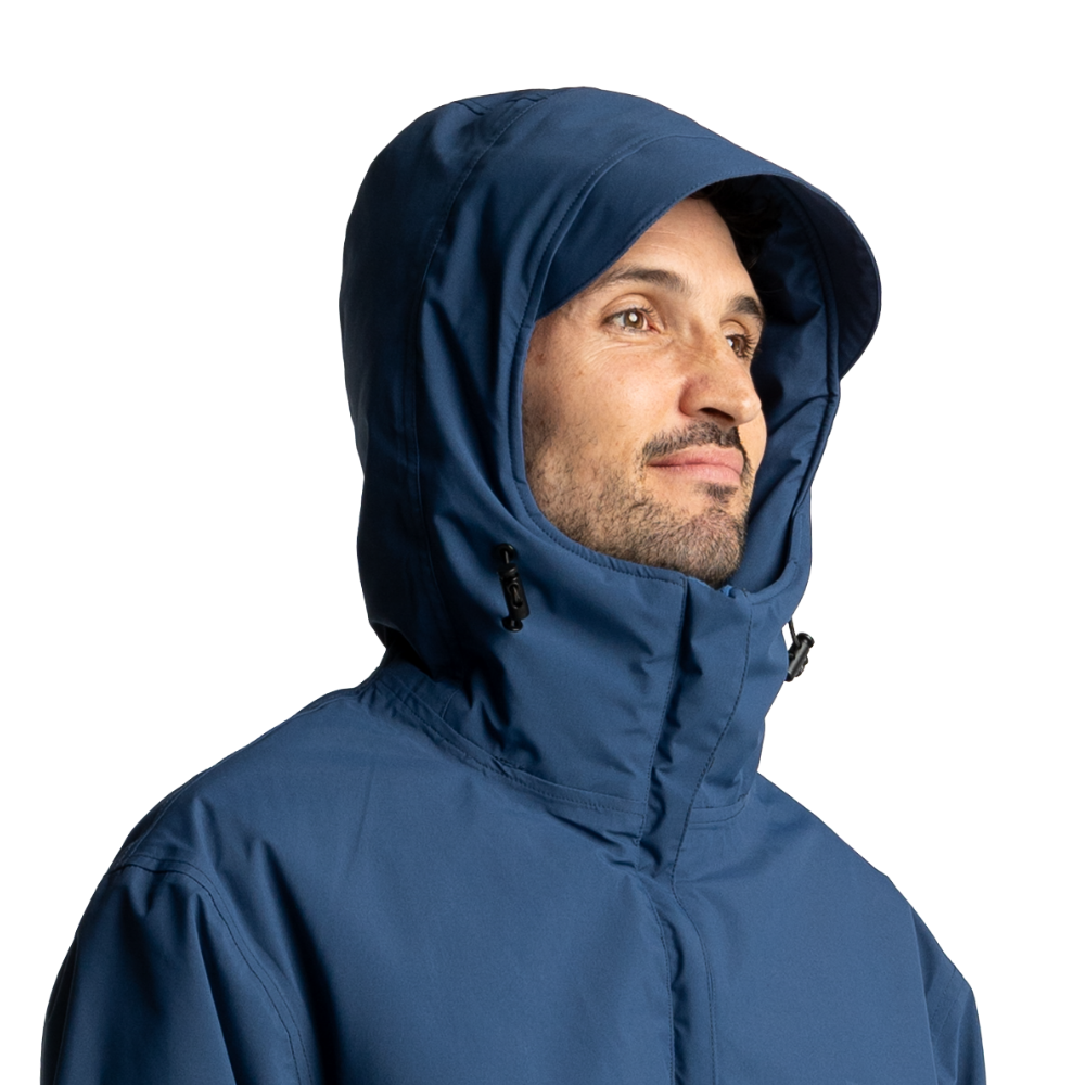 Men's EVO Pro Waterproof Insulated Half Zip Jacket - Admiral Blue
