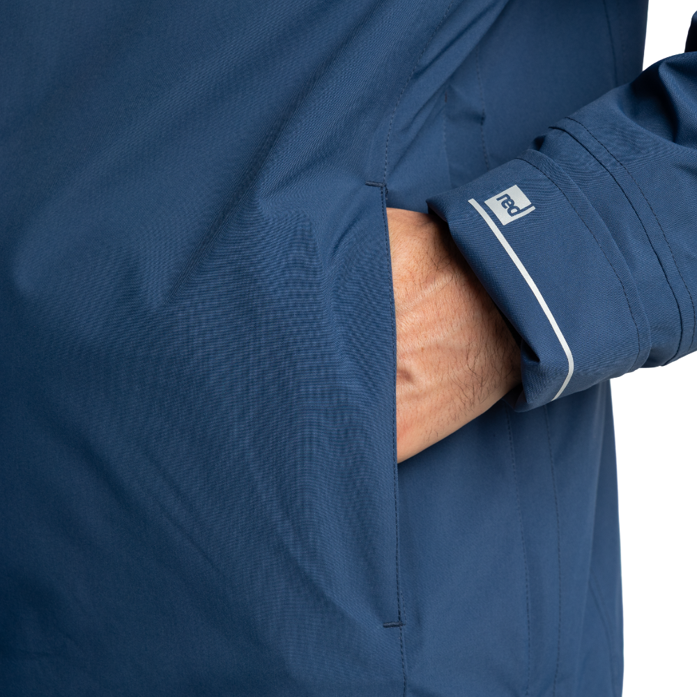 Men's EVO Pro Waterproof Insulated Half Zip Jacket - Admiral Blue