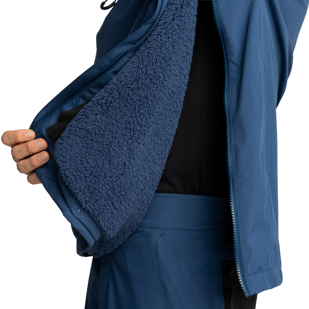 Men's EVO Pro Waterproof Insulated Half Zip Jacket - Admiral Blue