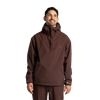 Men's EVO Pro Waterproof Insulated Half Zip Jacket - Deep Chestnut