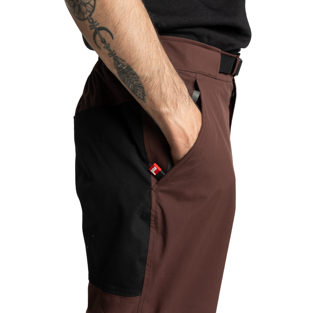 Men's EVO Pro Waterproof Insulated Trousers - Deep Chestnut
