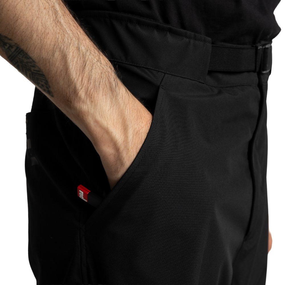 Men's EVO Pro Waterproof Insulated Trousers - Stealth Black