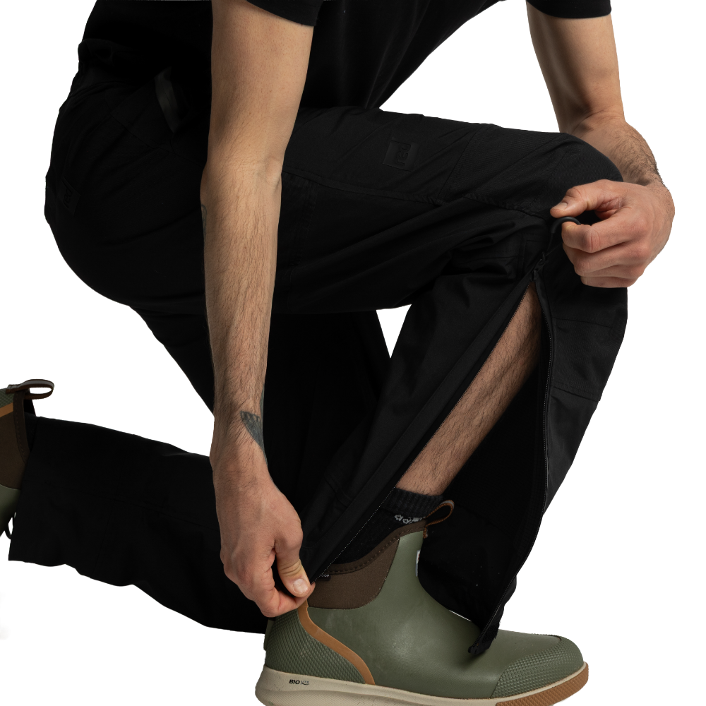 Men's EVO Pro Waterproof Insulated Trousers - Stealth Black