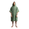 Men's Quick Dry Microfibre Poncho Changing Robe - Sage Green