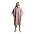 Men's Quick Dry Microfibre Poncho Changing Robe - Salty Pink