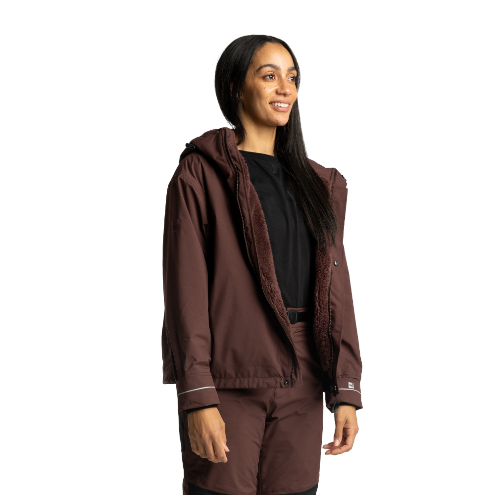 Women's EVO Pro Waterproof Insulated Jacket - Deep Chestnut