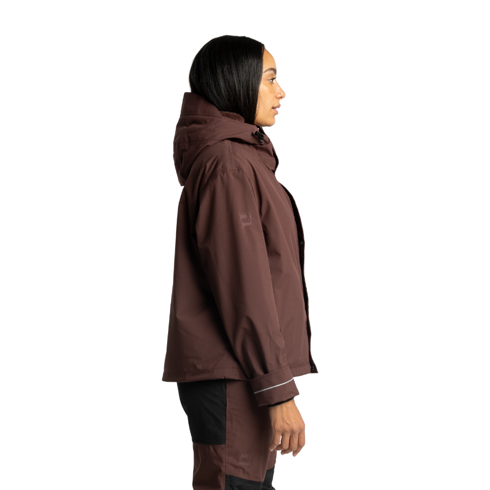 Women's EVO Pro Waterproof Insulated Jacket - Deep Chestnut