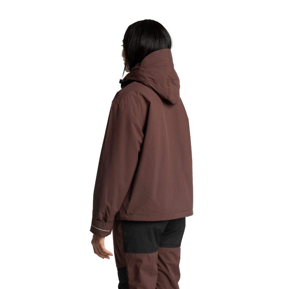 Women's EVO Pro Waterproof Insulated Jacket - Deep Chestnut