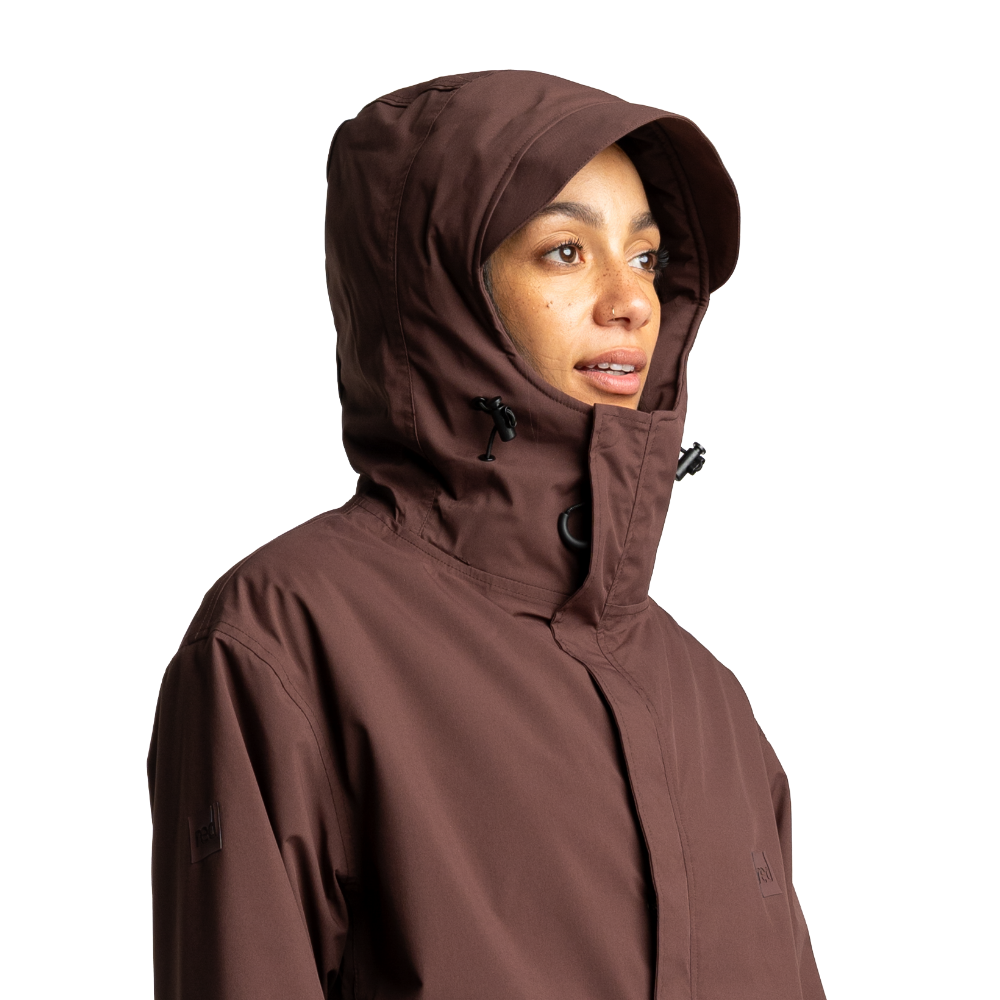 Women's EVO Pro Waterproof Insulated Jacket - Deep Chestnut