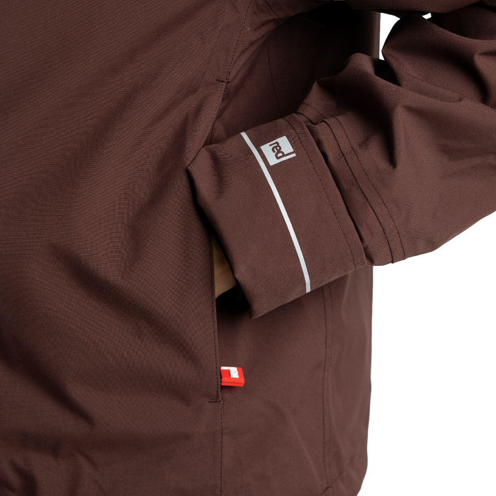Women's EVO Pro Waterproof Insulated Jacket - Deep Chestnut