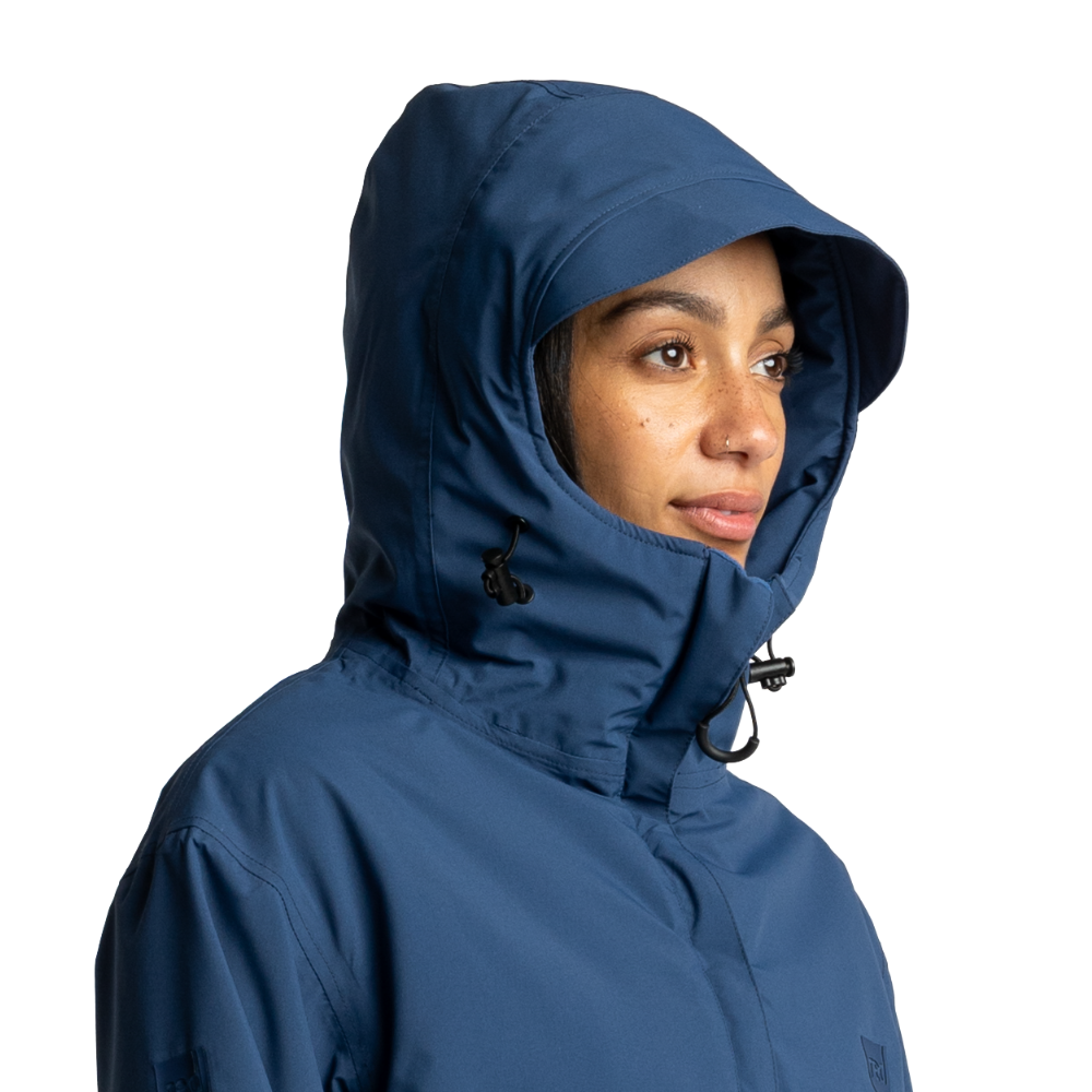 Women's EVO Pro Waterproof Insulated Half Zip Jacket - Admiral Blue