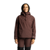 Women's EVO Pro Waterproof Insulated Half Zip Jacket - Deep Chestnut