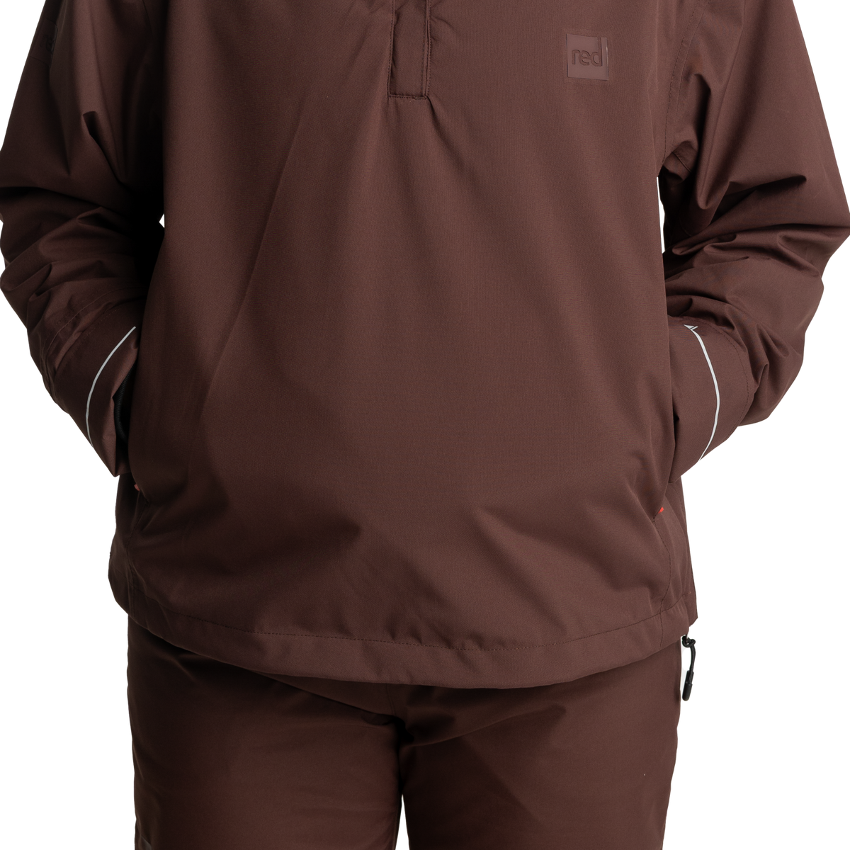 Women's EVO Pro Waterproof Insulated Half Zip Jacket - Deep Chestnut