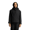 Women's EVO Pro Waterproof Insulated Half Zip Jacket - Stealth Black
