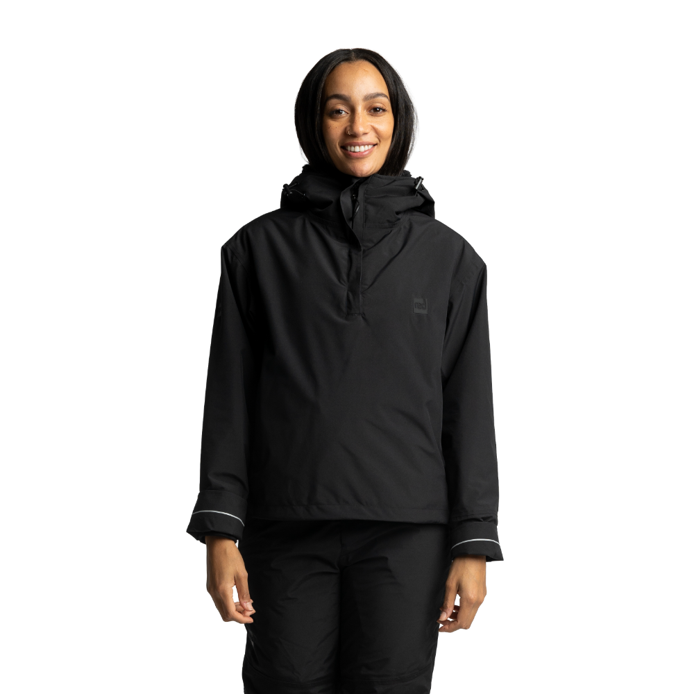 Women's EVO Pro Waterproof Insulated Half Zip Jacket - Stealth Black