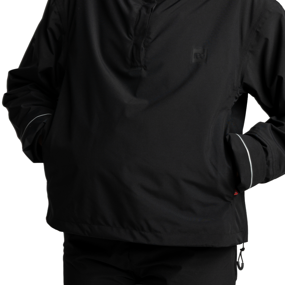 Women's EVO Pro Waterproof Insulated Half Zip Jacket - Stealth Black