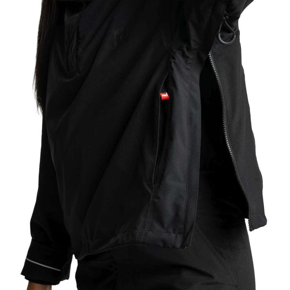 Women's EVO Pro Waterproof Insulated Half Zip Jacket - Stealth Black