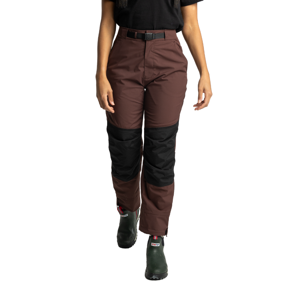 Women's EVO Pro Waterproof Insulated Trousers - Deep Chestnut