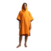 Women's Quick Dry Microfibre Poncho Changing Robe - Bitter Orange