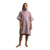 Women's Quick Dry Microfibre Poncho Changing Robe - Salty Pink