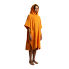 Women's Towelling Poncho Changing Robe - Bitter Orange