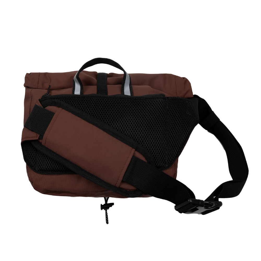Lightweight Waterproof Crossbody Bag 7L - Deep Chestnut