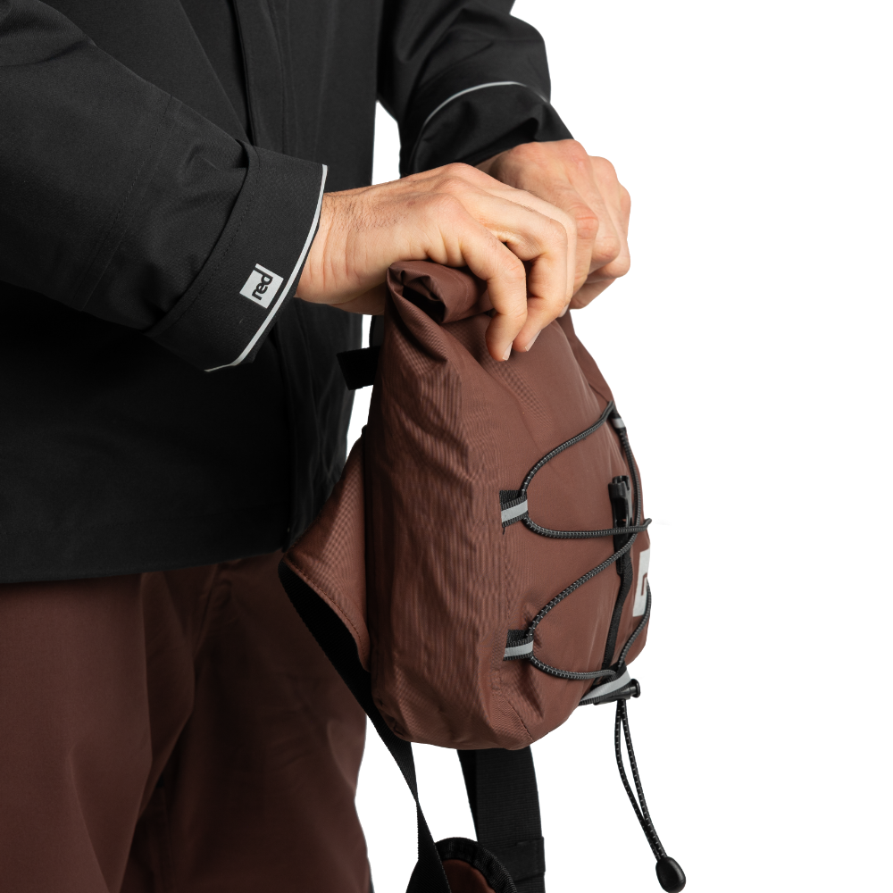 Lightweight Waterproof Crossbody Bag 7L - Deep Chestnut