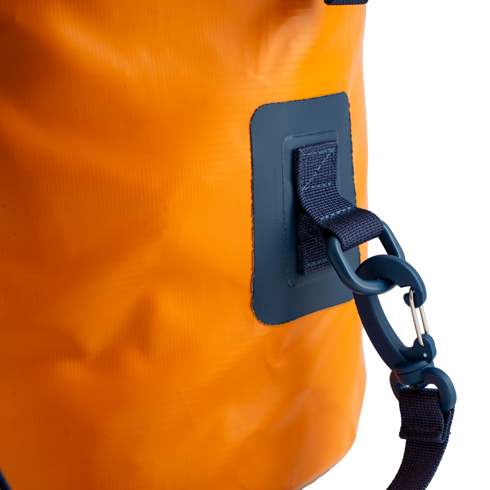 Waterproof Roll Top Dry Bag Backpack 30L - Bitter Orange