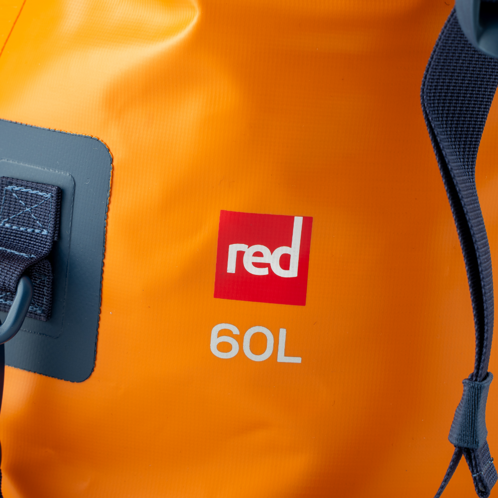 Waterproof Roll Top Dry Bag Backpack 60L - Bitter Orange