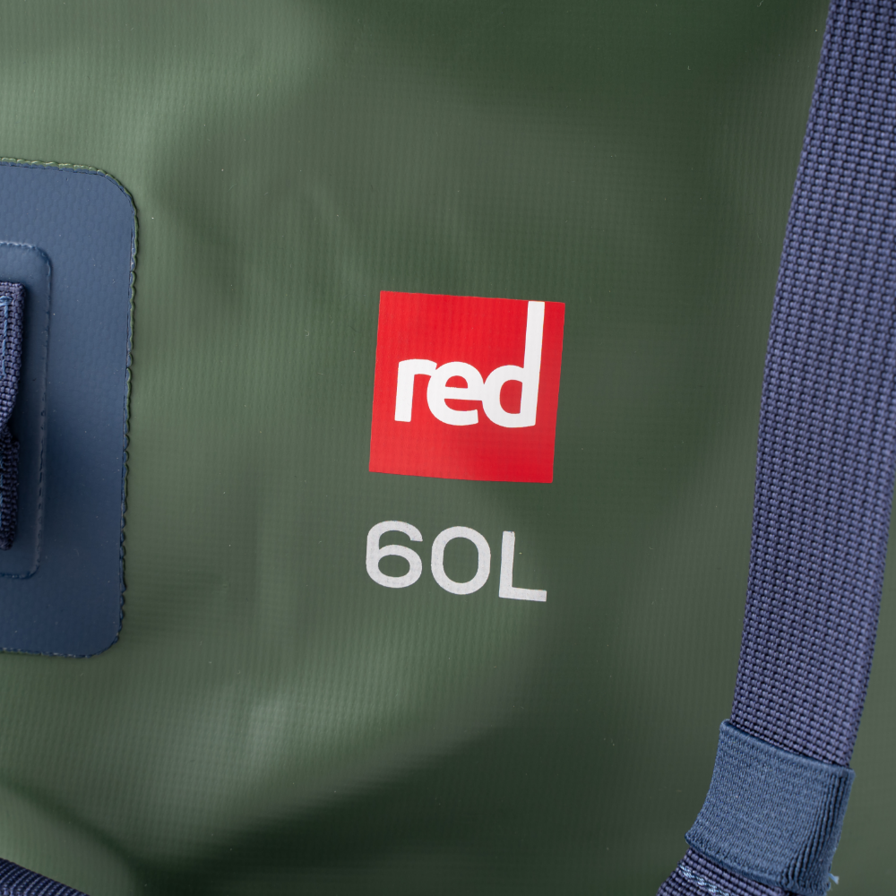 Waterproof Roll Top Dry Bag Backpack 60L - Forest Green