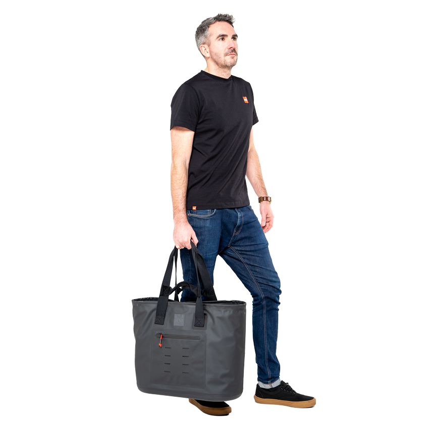 Waterproof Tote Bag 33L - Obsidian Black