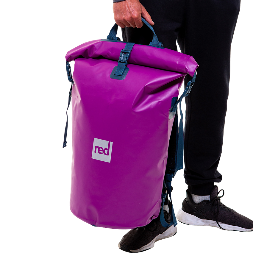 Waterproof Roll Top Dry Bag Backpack Venture Purple